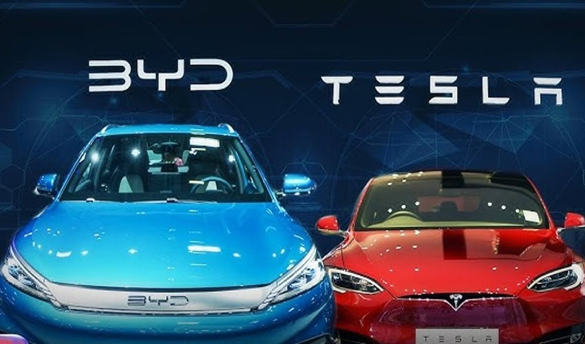 byd va tesla so phan trai nguoc cua 2 hang xe dien hang dau the gioi 677cb096e0a44