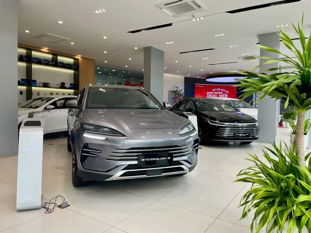 Đại lý BYD chính hãng cung cấp đa dạng mẫu xe điện hiện đại